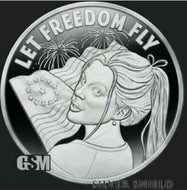 1 oz PROOF - 2021 Let Freedom Ring *Freedom Girl*