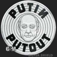 1 oz PROOF - 2022 Putin Putout *World War MEme*