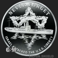 1 oz PROOF - USS Liberty - *Never Forget V2*