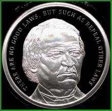 Load image into Gallery viewer, 1 oz PROOF - Andrew Johnson *Presidents* *Potus*