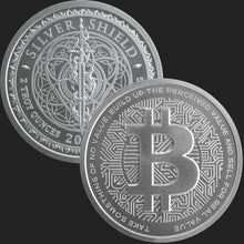 Load image into Gallery viewer, 2 oz BU - 2020 Bitcoin *Crypto*