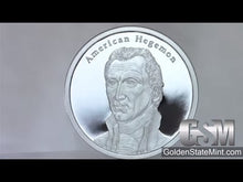Load and play video in Gallery viewer, 1 oz PROOF - James Monroe *Presidents* *Potus*