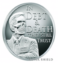 Load image into Gallery viewer, 1 oz PROOF - Death of the Dollar V4 *Death of the Dollar*