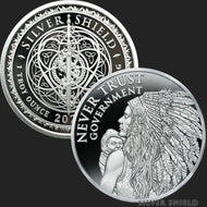 1 oz PROOF - Never Trust Government V2 *Never Trust Government*