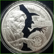 1 oz PROOF - Burn the Witch *Double Obverse* *Wizards of Us*