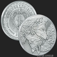 Load image into Gallery viewer, 1 oz PROOF - Two Wolves *Eternal Wisdom*
