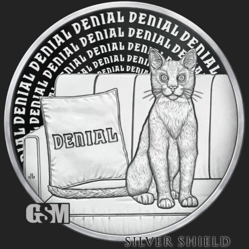 1 oz PROOF - 2022 Catastrophe Denial *World War MEme*