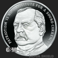 1 oz PROOF - Grover Cleveland - *Presidents* *Potus*