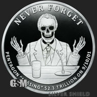 1 oz PROOF - Missing Money - *Never Forget V2*