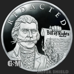 1 oz PROOF - 2021 Redacted *World War MEme*