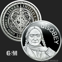 Load image into Gallery viewer, 1 oz PROOF - Sitting Bull- *Disobey*
