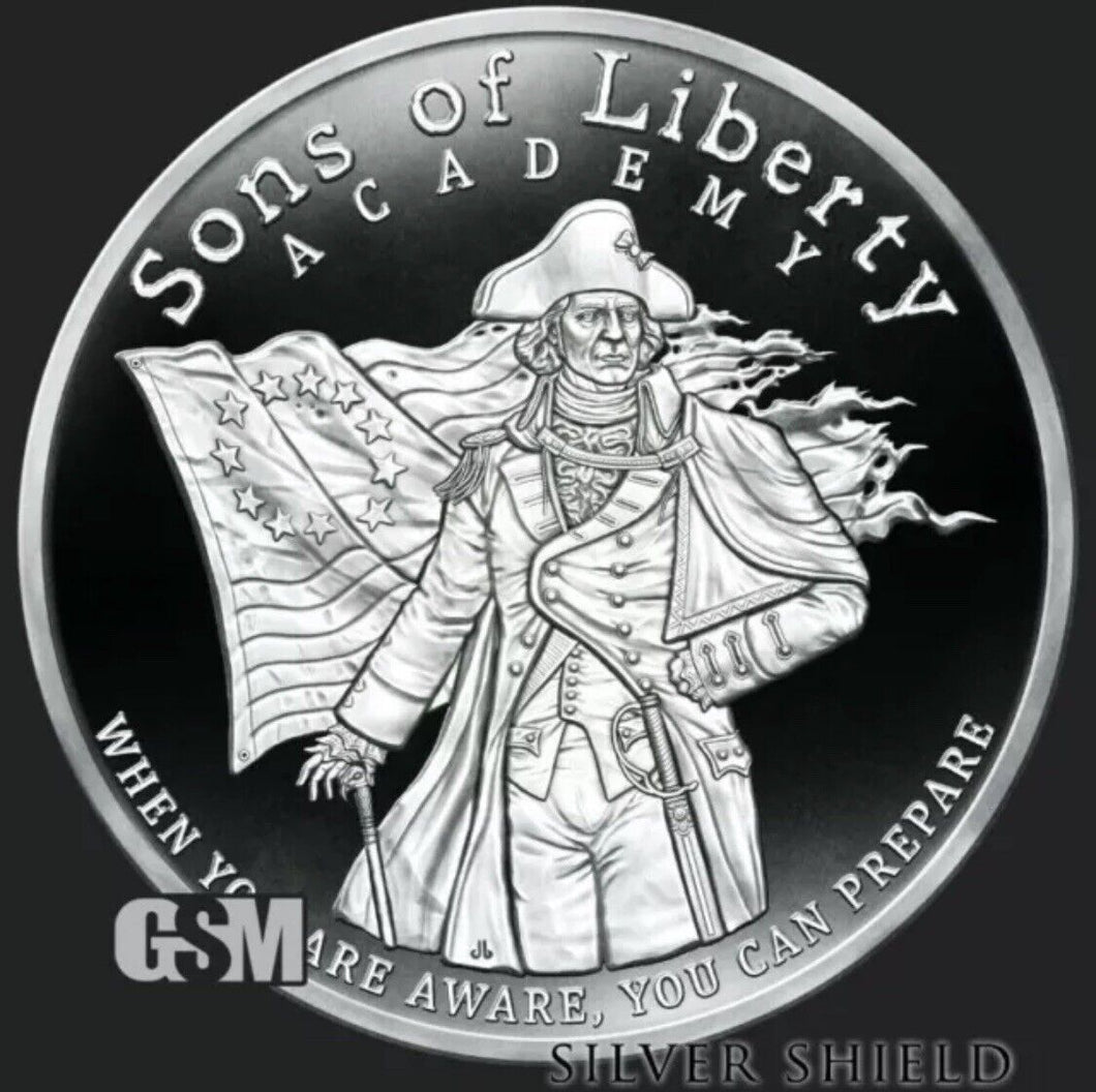 1 oz PROOF - 2021 Sons of Liberty Academy V2 (SOLA) *World War MEme*