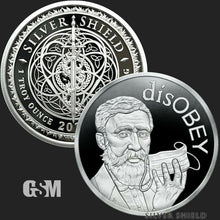 Load image into Gallery viewer, 1 oz PROOF - Thoreau V2- *Disobey*
