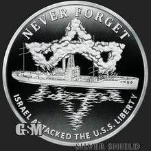 Load image into Gallery viewer, 1 oz PROOF - USS Liberty - *Never Forget V2*
