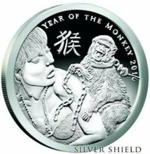 Load image into Gallery viewer, 2 oz PROOF - 2016 Year of the Monkey V1 *Lunar*
