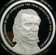 1 oz PROOF - James Polk *Presidents* *Potus*