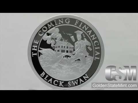 1 oz PROOF - Coronavirus Black Swan *Death of the Dollar*