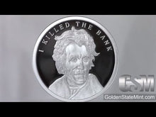 Load and play video in Gallery viewer, 1 oz PROOF - Andrew Jackson *Presidents* *Potus*
