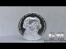 Load and play video in Gallery viewer, 1 oz PROOF - John Adams *Presidents* *Potus*
