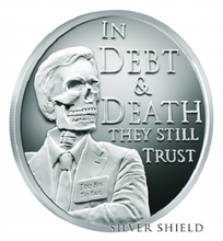 Load image into Gallery viewer, 1 oz PROOF - Death of the Dollar V4 *Death of the Dollar*
