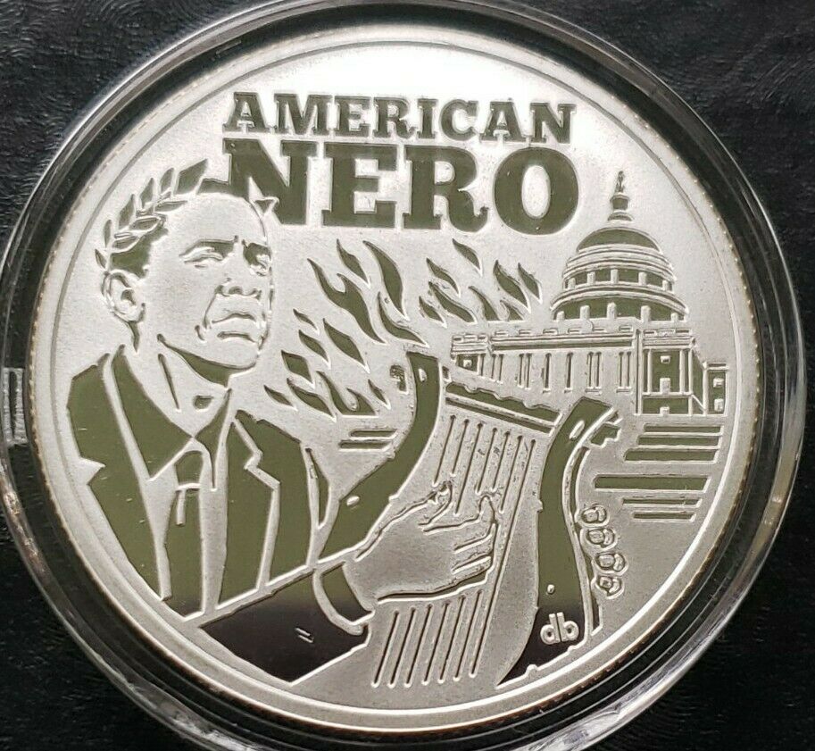 1 oz PROOF - American Nero *Reverse Proof* *7 Sins of Obama*