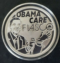 Load image into Gallery viewer, 1 oz PROOF - Obamacare *Reverse Proof* *7 Sins of Obama*
