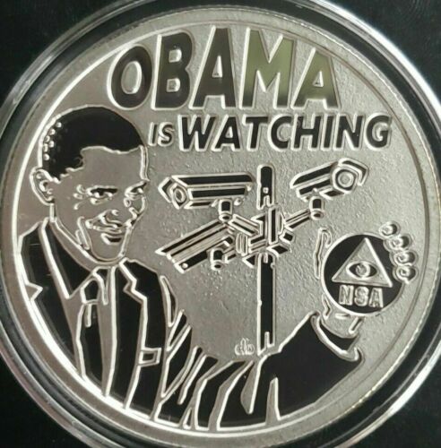 1 oz PROOF - Obama Pervert *Reverse Proof* *7 Sins of Obama*