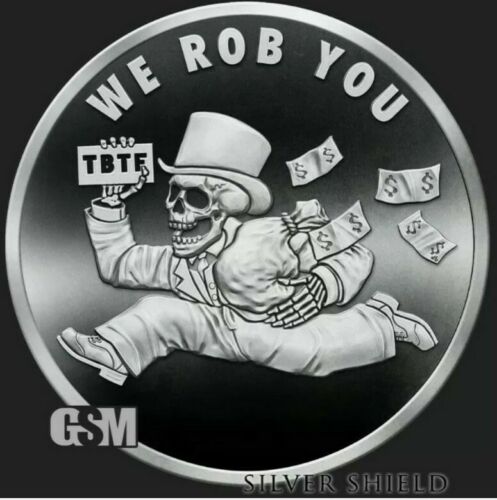 1 oz PROOF - We Rob You V2 *Pyramid of Power V2*