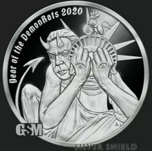 Load image into Gallery viewer, 1 oz PROOF - Year of the Rat (Demonrat) V1 *Lunar*
